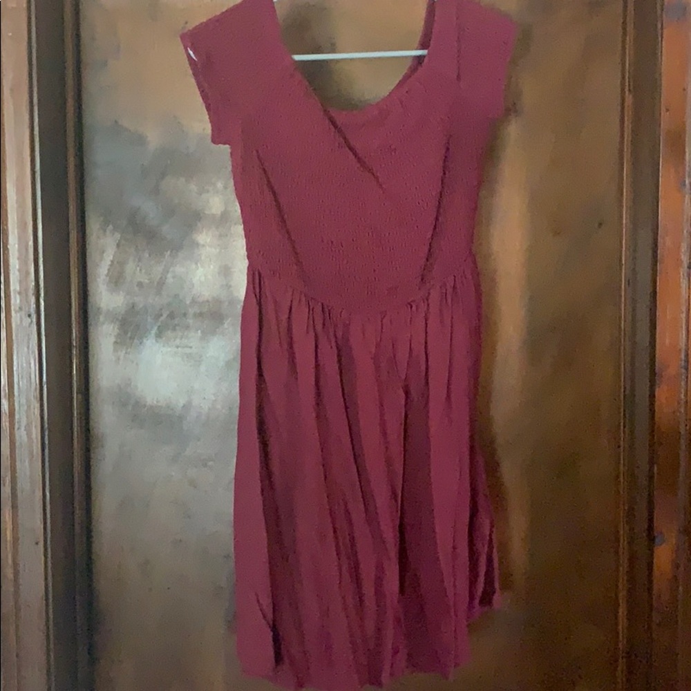 Off the shoulder dress